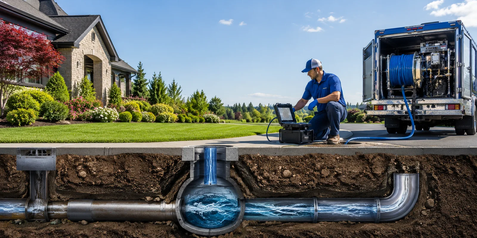 Drainage restoration information for Laketon, IN
